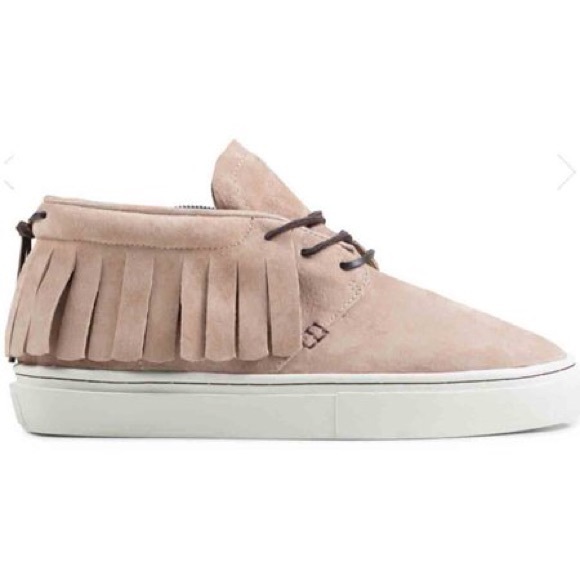 NIB Clear  Weather Fringe Tennis shoes one of one - Picture 1 of 7